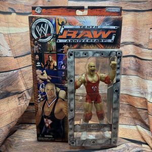 WWE Kurt Angle RAW 10th Tenth Anniversary JAKKS Pacific Wrestling Action Figure